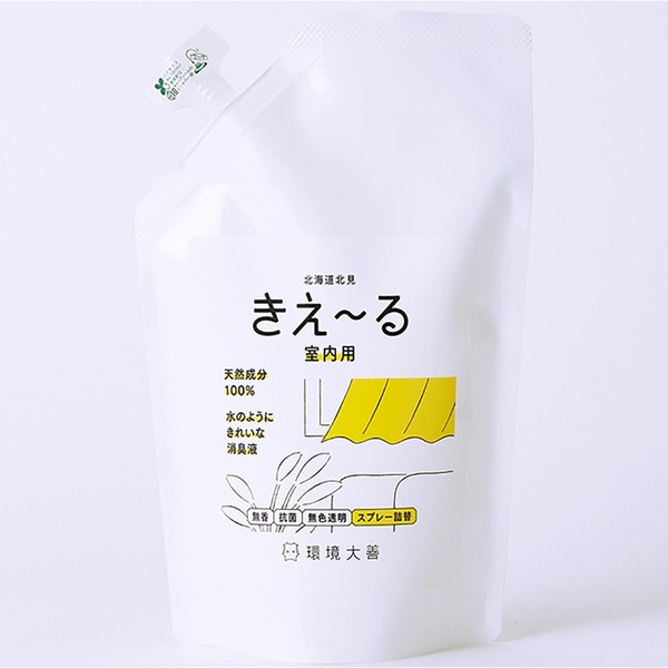 環境大善 きえーる Dシリーズ きえーるD 室内用 詰替 500ml D-KSN-500T 202403C