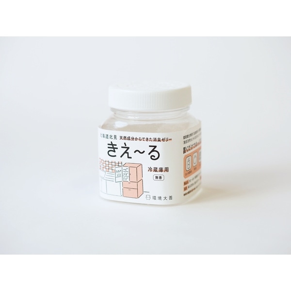 環境大善 きえーるD 冷蔵庫用 ゼリータイプ 無香 D-KRJ-180 202403C