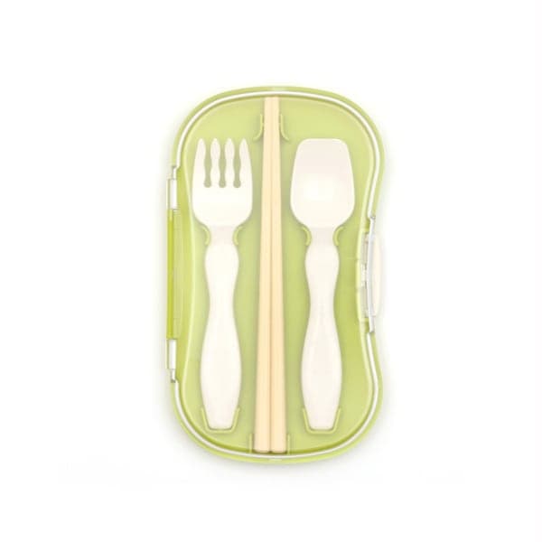 三好製作所 mii トリオカトラリーセット グリーン 2101-0004 202403C