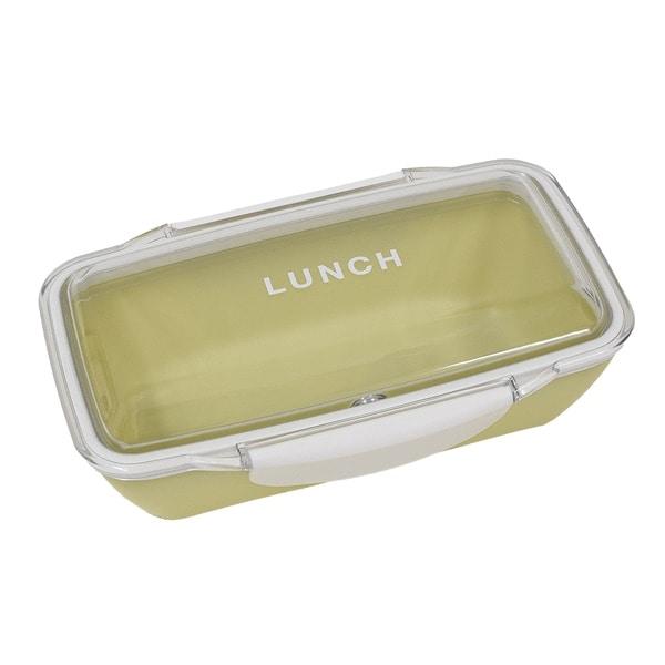 イエロースタジオ YELLOW STUDIO 24time for LUNCH ドーム1段ランチボックス500ml ライトグリーン 73613 202403C