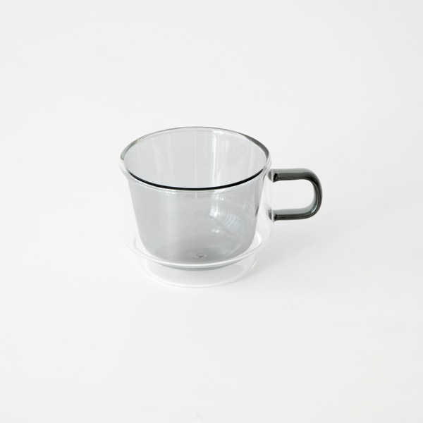 サンロクゴメソッド 365methods ダブルウォール カラーマグカップ グレー HCDM-240-GR