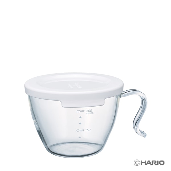 ハリオ HARIO ガラスのレンジスープカップ　XSCS-1-W