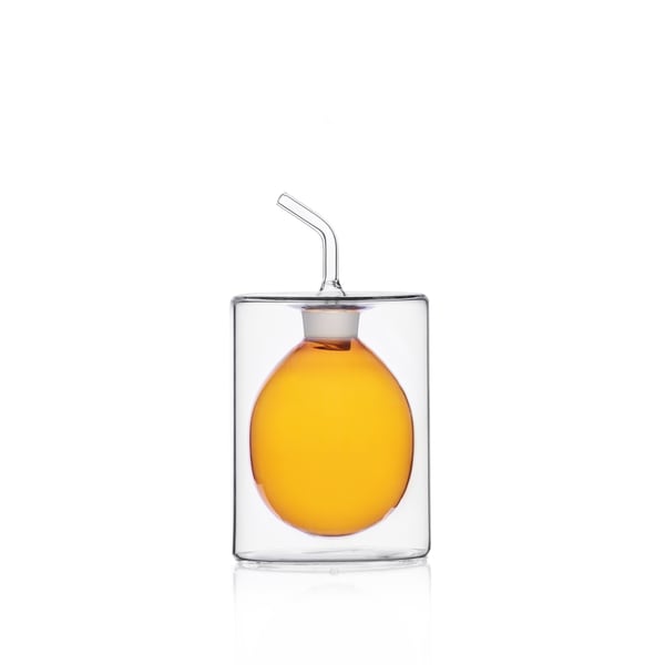 イッケンドルフ ICHENDORF CILINDRO ダブルウォールオイルボトル アンバー 09370072