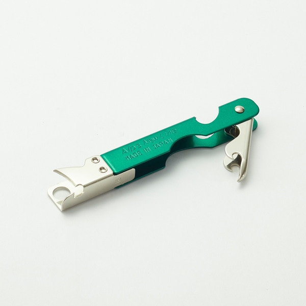 【SALE】プリンス工業 Classic アルプス 三徳缶切 ヘッダー付袋入 緑 0001