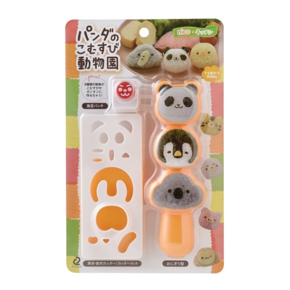 【お取り寄せ】【ロット＝60】アーネスト Arnest nico・キッチン パンダのこむすび動物園 A-77316
