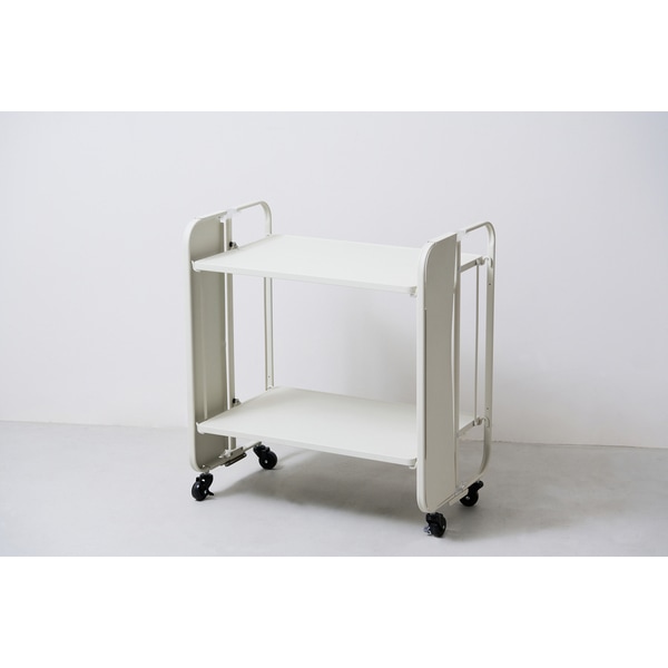 サンロクゴメソッド 365methods HOME DECOR フォールディングトローリー ホワイト WK280087-1