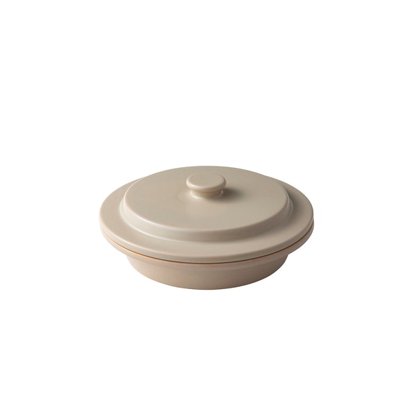ペタリ PETARI シャローポット Shallow Pot 24cm Mud Stone