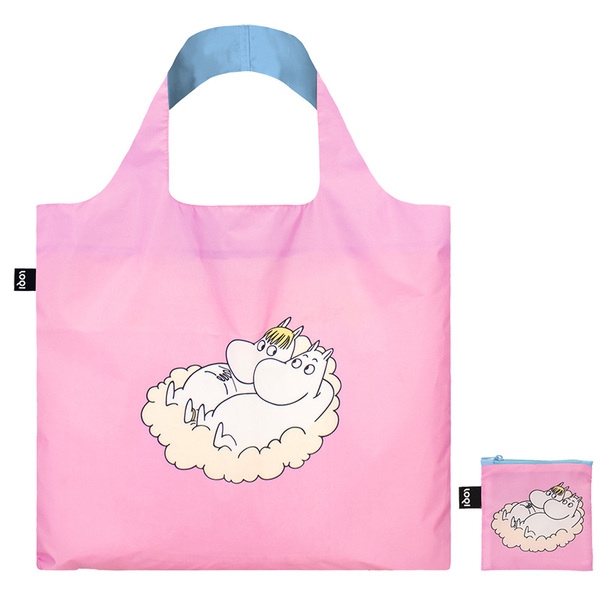 ローキー アーティスト LOQI ARTIST エコバッグ ムーミン/クラウド MO.CL