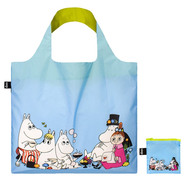 ローキー アーティスト LOQI ARTIST エコバッグ ムーミン/ファミリー MO.FA