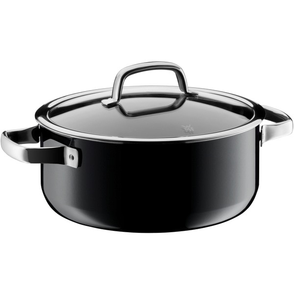 ヴェーエムエフ WMF フュージョンテック ミネラル ローキャセロール 24cm BL（ブラック） W0514655290