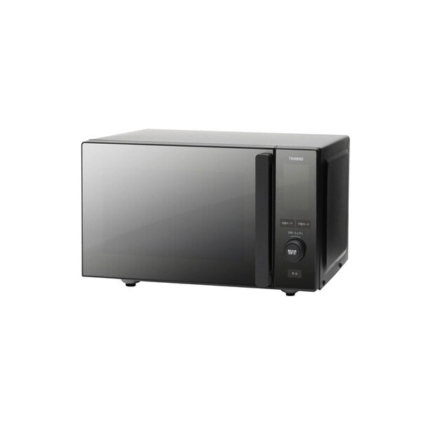 【お取り寄せ】ツインバード TWINBIRD センサー付フラット電子レンジ ブラック DR-E273B
