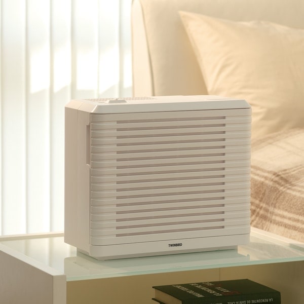 【お取り寄せ】ツインバード TWINBIRD パーソナル加湿空気清浄機 AC-4252W