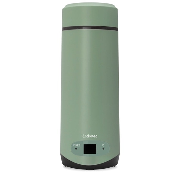 【お取り寄せ】【ロット=24】ドリテック dretec 沸かせる温調ボトル　グリーン PO-166GN