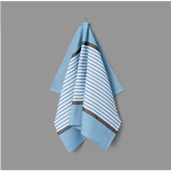 ジョージ ジェンセン ダマスク GEORG JENSEN DAMASK ABILD ティータオル TEA TOWEL ブライトブルー 10110_19SS24