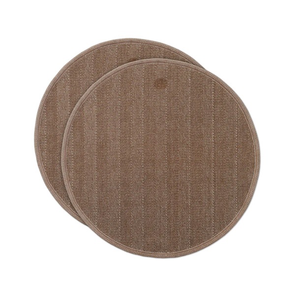 ジョージ ジェンセン ダマスク GEORG JENSEN DAMASK HERRINGBONE PLACEMAT(ROUND) 2pcs WN 10764_01AW22