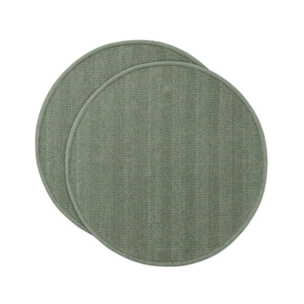 ジョージ ジェンセン ダマスク GEORG JENSEN DAMASK HERRINGBONE PLACEMAT(ROUND) 2pcs MGN 10764_04AW22
