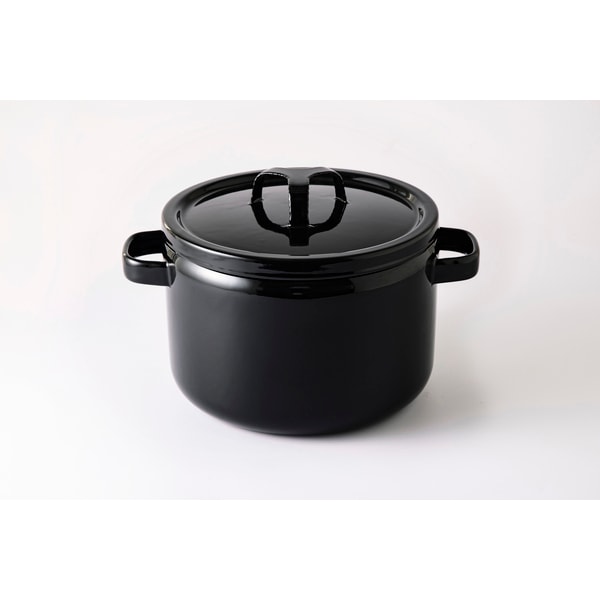 お取り寄せ】富士ホーロー 匠 20cm両手鍋 鉄黒 TKM-20W.BK | 卸・問屋