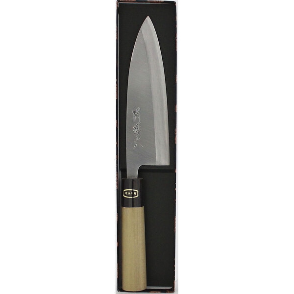 【お取り寄せ】【ロット=5】貝印 関孫六 白紙鋼 水牛柄 出刃 165mm 093AK2287