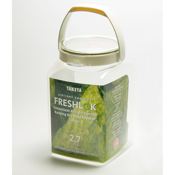 【お取り寄せ】【ロット＝90】フレッシュロック FRESHLOK 角型2.7L