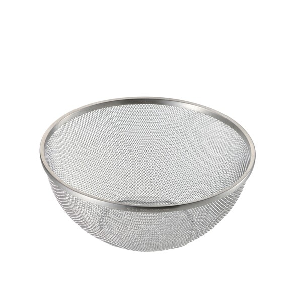 エンゾウ enzo ステンレスざる21cm en-002