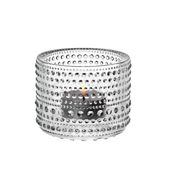【お取り寄せ】【ロット＝14】イッタラ iittala カステヘルミ キャンドルホルダー クリア 1007578