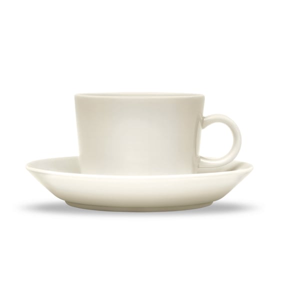 【お取り寄せ】【ロット＝10】イッタラ iittala ティーマ カップ＆ソーサー ホワイト 1054175