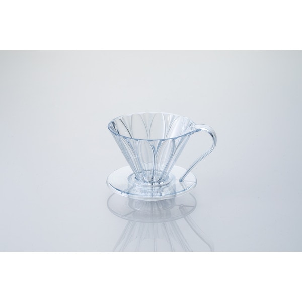 【お取り寄せ】【ロット＝48】三洋産業 カフェック CAFEC トライタンフラワードリッパー1杯用 クリア TFD-1