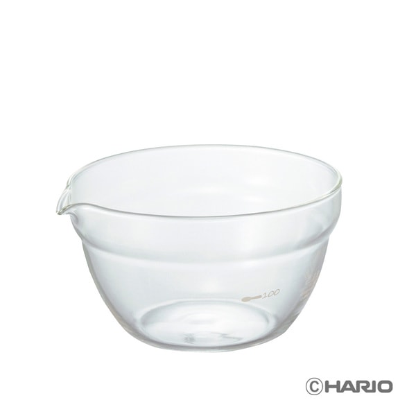 ハリオ HARIO ヴォーノキッチン 耐熱ガラス製片口ボウル200 透明 KB-20-T