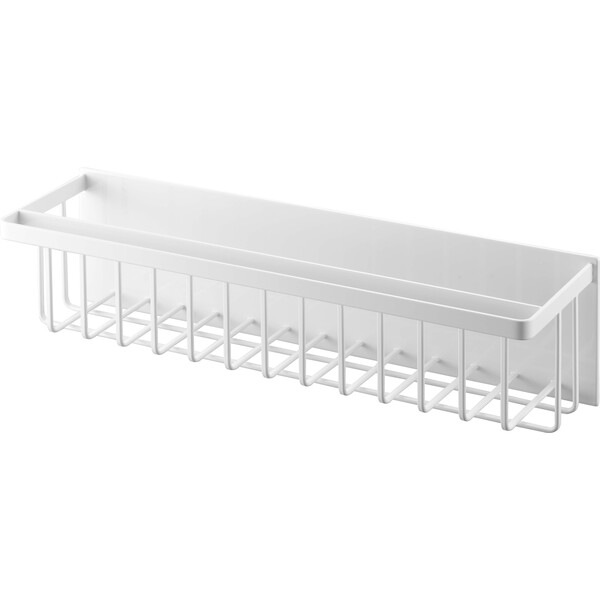 【お取り寄せ】山崎実業 タワー tower マグネットバスルームバスケット  ワイド ホワイト 3769