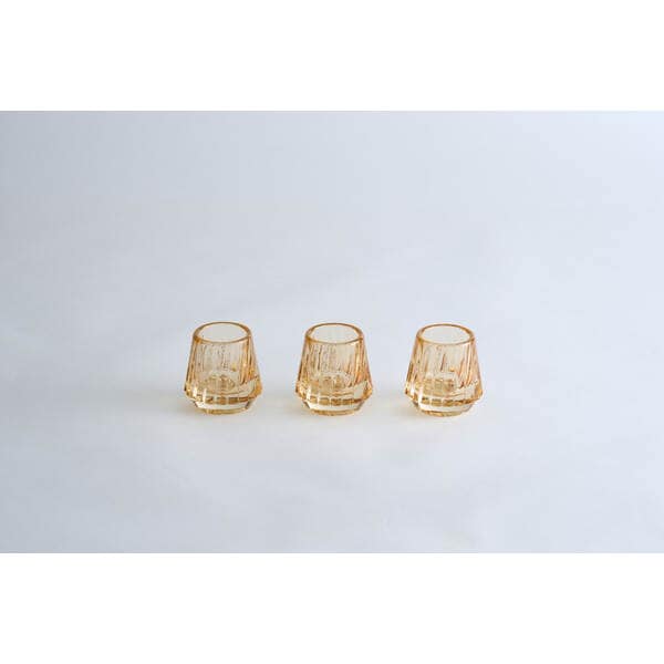 エペイオス EPEIOS キスカップ (ガラス製「アンバー」x3点セット) サンセット CC004AAUN1