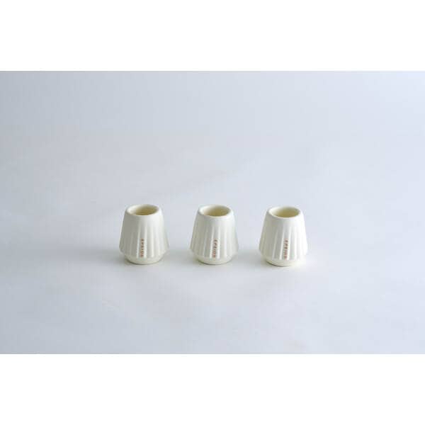 エペイオス EPEIOS キスカップ (陶器製「ピュアホワイト」x3点セット) ホワイト CC002ACUN1