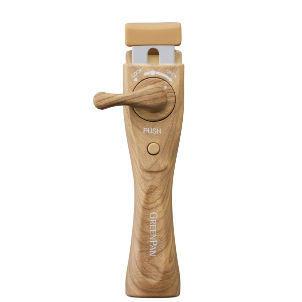 グリーンパン GREENPAN クリックシェフ 着脱式 木目調ハンドル ライトブラウン CC010652-104