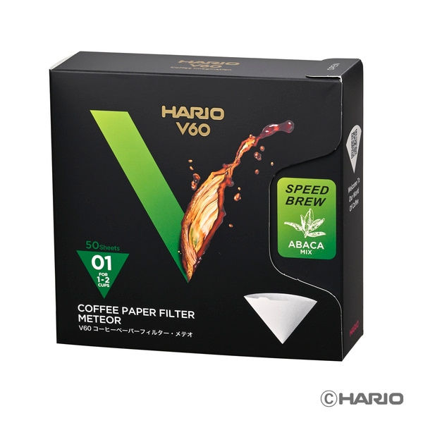 ハリオ HARIO V60ペーパーフィルター・メテオ 01 VCF-01-50-MT