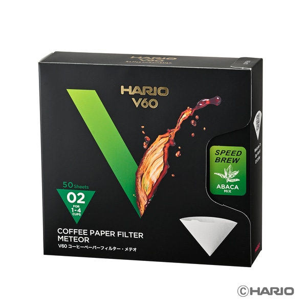 ハリオ HARIO V60ペーパーフィルター・メテオ 02 VCF-02-50-MT