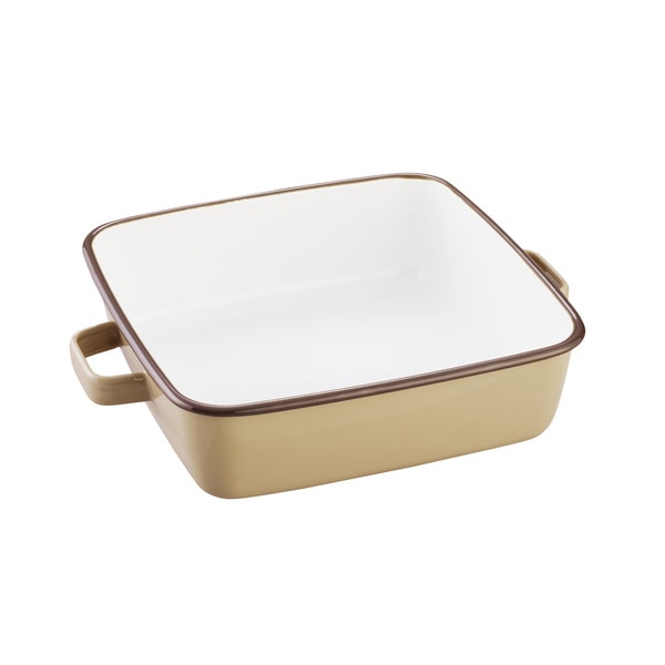 サンロクゴメソッド 365methods ホーローオーブンディッシュ スクエア カフェオレ(ベージュ) YY-HA.BE