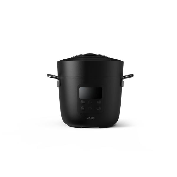 Re･De Pot (リデポット)  電気圧力鍋 2L ブラック EPC01A-20BK