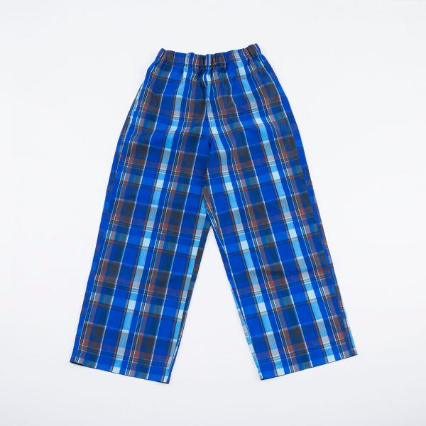 【SALE-D】ジョリジョリ Jolijoli レイニーサニーデイ プレイパンツ MADRAS CHECK BLUE 1705705