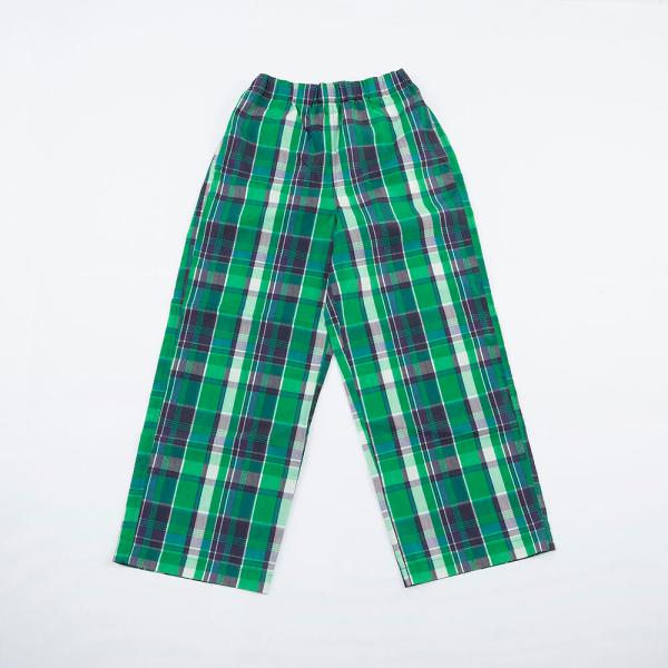 【SALE-D】ジョリジョリ Jolijoli レイニーサニーデイ プレイパンツ MADRAS CHECK GREEN 1705706