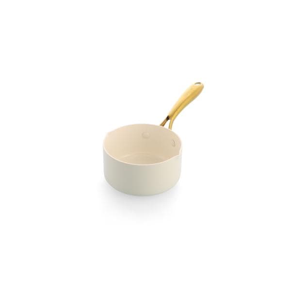 グリーンパン GREENPAN ストゥディオ ミルクパン 14cm クリームホワイト CC010591-104