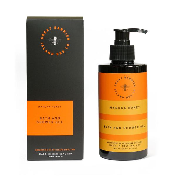 【お取り寄せ】【ロット：4】グレート バリア アイランド ビー GREAT BARRIER ISLAND BEE CO GBI 1880 バス&シャワージェル 300ml 9417001176015