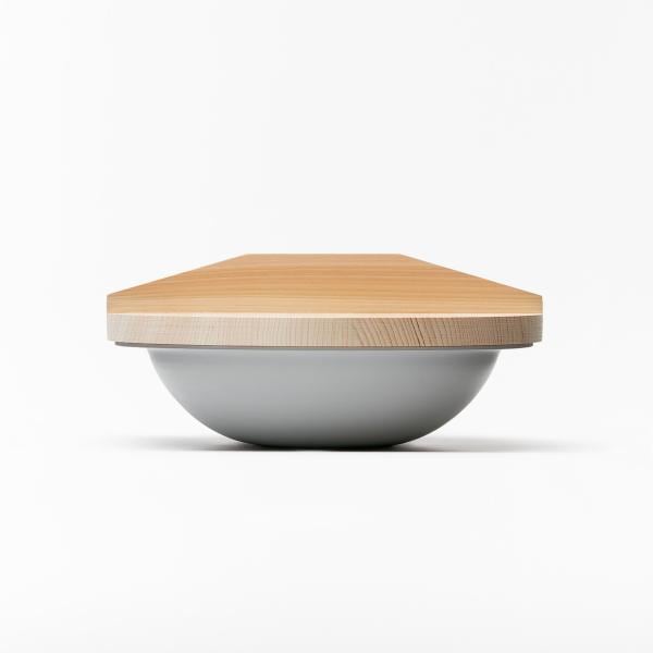 ヘゲ HEGE Ф250直火鍋 1.0 (木蓋付) グレーHEGE0098