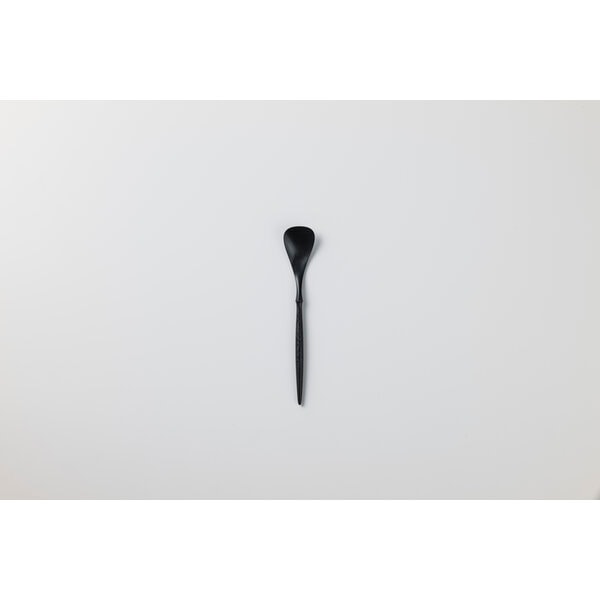 ■エイラス ARAS デザートスプーン ブラック A_20BK