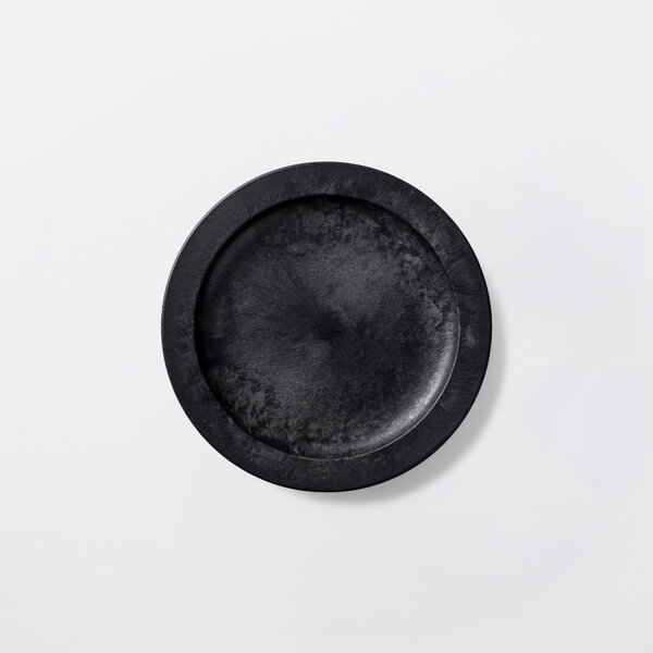 ■エイラス ARAS ヒートコレクション 丸皿中 ブラック A_45BK