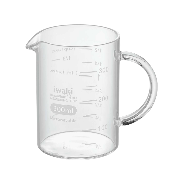 イワキ iwaki 把手付メジャーカップ 300ml BMC30T-W