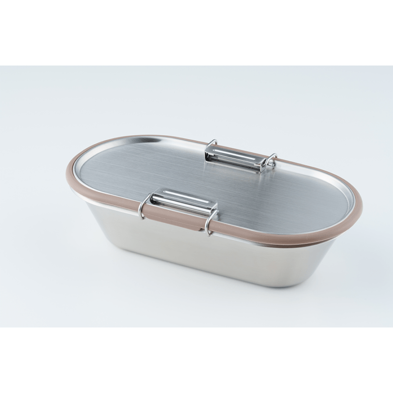 アイカタ aikata ステンレスコンテナ ストッパー付 ブラウン PD3030