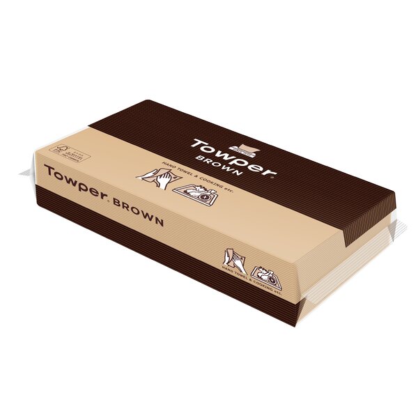 【お取り寄せ】【ロット＝500】タウパー Towper BROWN 4902092780104