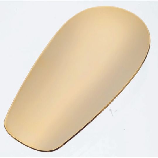 【お取り寄せ】青芳 カジュアルプロダクト CASUAL PRODUCT ステンレス茶箕 プレーン ゴールド 019760