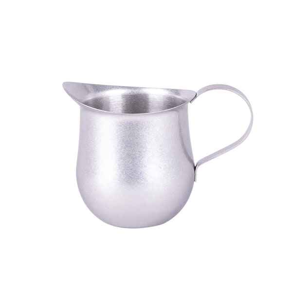 【お取り寄せ】青芳 ヴィンテージイノックス VINTAGE INOX カフェテリア ミルクジャグ210ml 512193