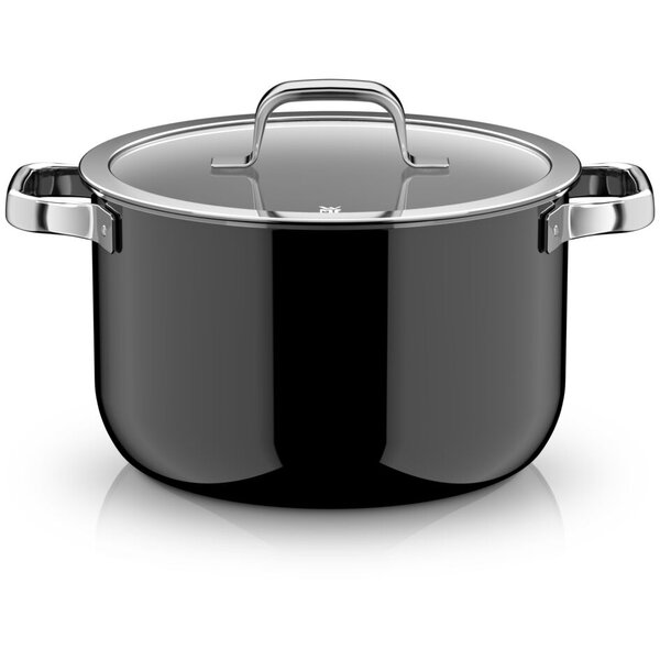 ヴェーエムエフ WMF フュージョンテック ミネラルプロ ハイキャセロール24cm BL(ブラック) W0518665290