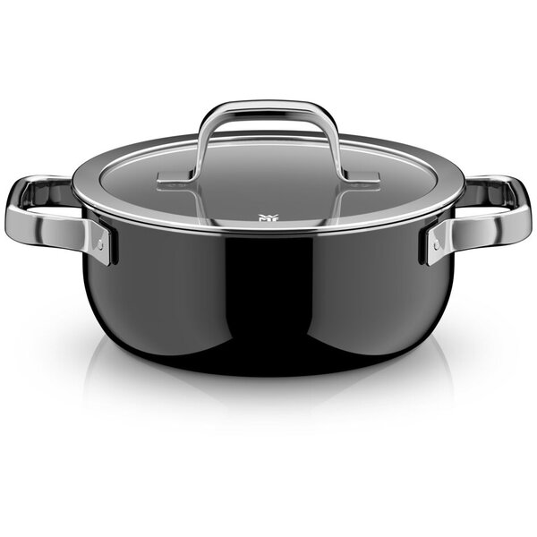 ヴェーエムエフ WMF フュージョンテック ミネラルプロ ローキャセロール20cm BL(ブラック) W0518625290